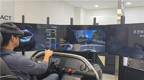 가상현실(VR) 활용한 운전능력 자가진단 시스템 [경찰청 제공]