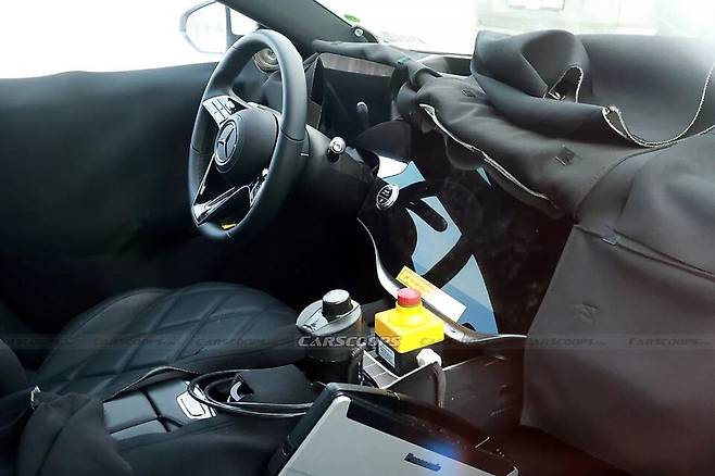 메르세데스-벤츠 'S클래스 페이스리프트' (출처 : Carscoops)