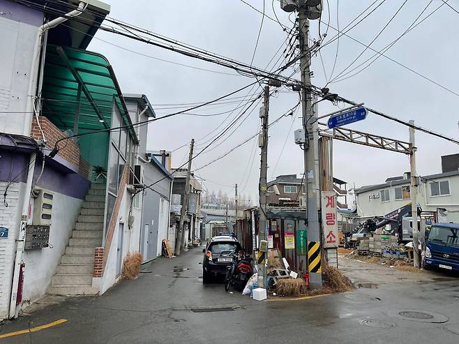2월 12일 서울 구로구 신도림동 293번지 일대. / 사진 = 정해용 기자