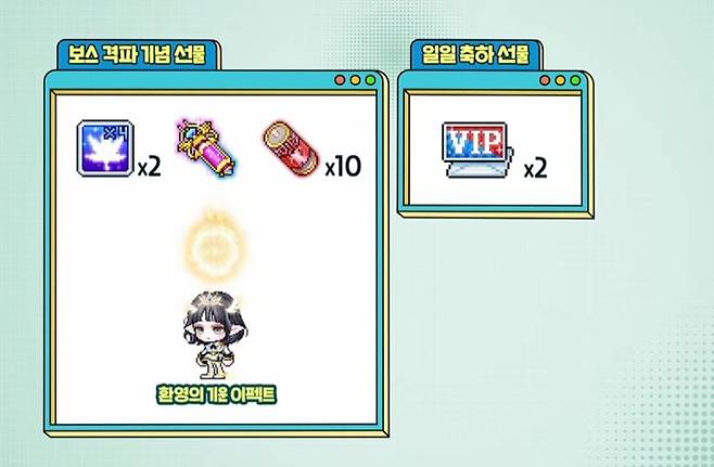 ▲ 퍼스트 클리어 달성 시 모든 유저에게 주어지는 보상