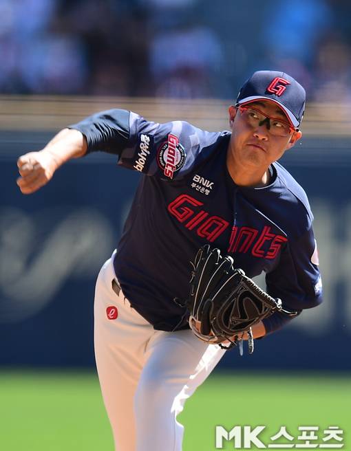 박세웅은 대만전에서 무난한 투구를 펼쳤다. 사진=김재현 기자