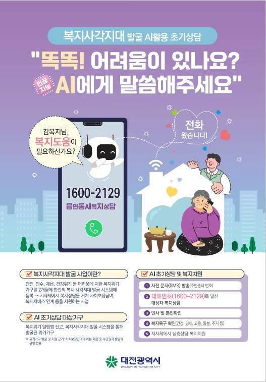 [대전=뉴시스]대전시 고독사 예방사업 포스터. 2025. 02. 13 photo@newsis.com *재판매 및 DB 금지