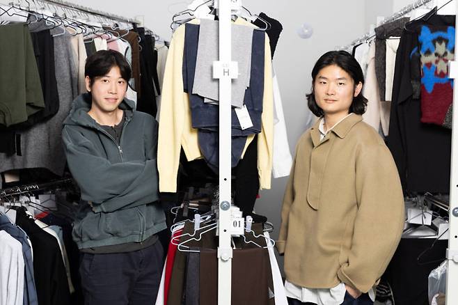 브랜더진 이건준(왼쪽), 고종원 공동대표. [이상윤]