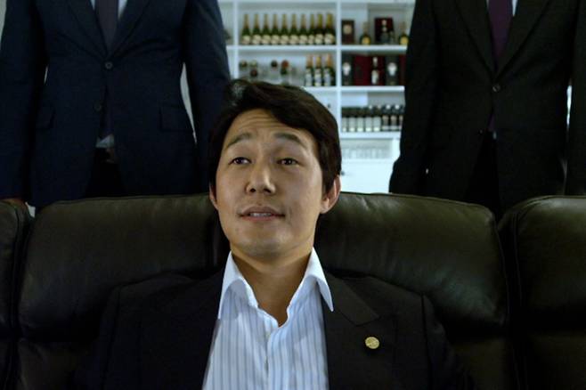 영화 신세계 속 박성웅