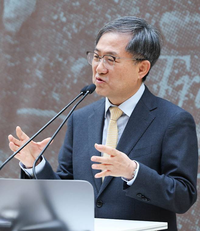 김재홍 국립중앙박물관장(사진=뉴스1)