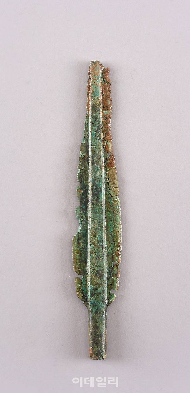 청주 학평리 비파형 동검(사진=국립중앙박물관)