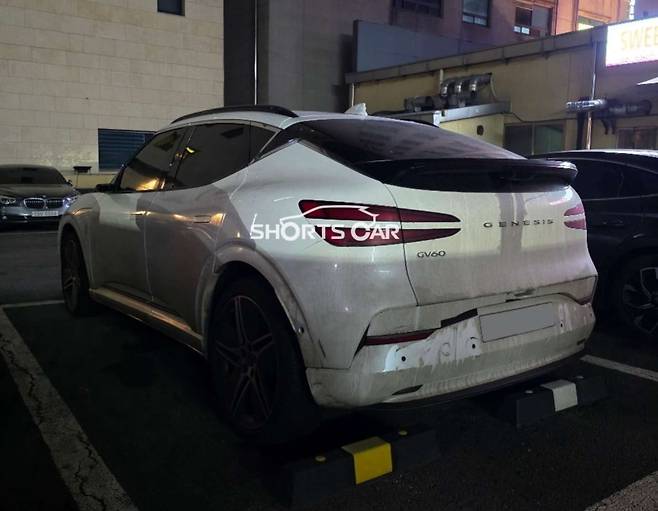 제네시스 'GV60 퍼포먼스 페이스리프트' (출처 : 숏카)