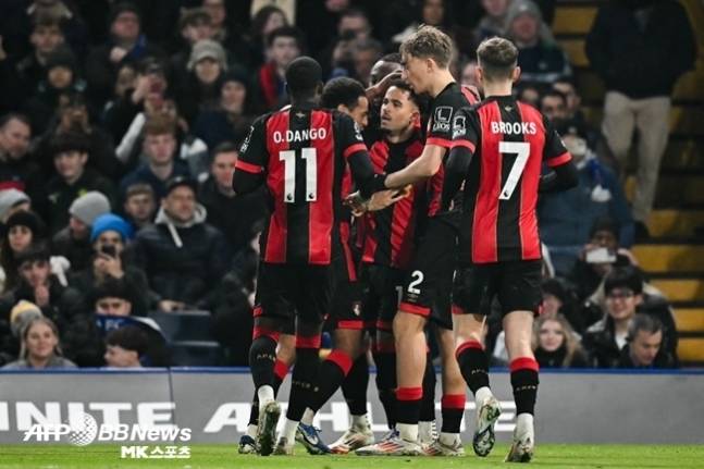 이라올라 감독 체제서 돌풍의 팀으로 변모한 본머스. 사진=ⓒAFPBBNews = News1