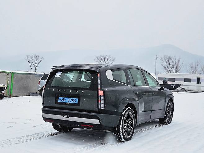 현대차 대형 전기 스포츠유틸리티차(SUV) 아이오닉9./권유정 기자