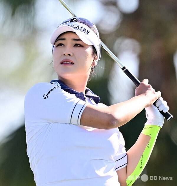 2025년 유럽여자프로골프투어(LET) PIF 사우디 레이디스 인비테이셔널에 출전한 미국여자프로골프(LPGA) 투어 멤버 윤이나 프로. 사진제공=ⓒAFPBBNews = News1