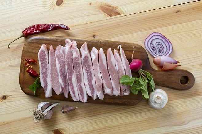 항정살. 한돈자조금 제공