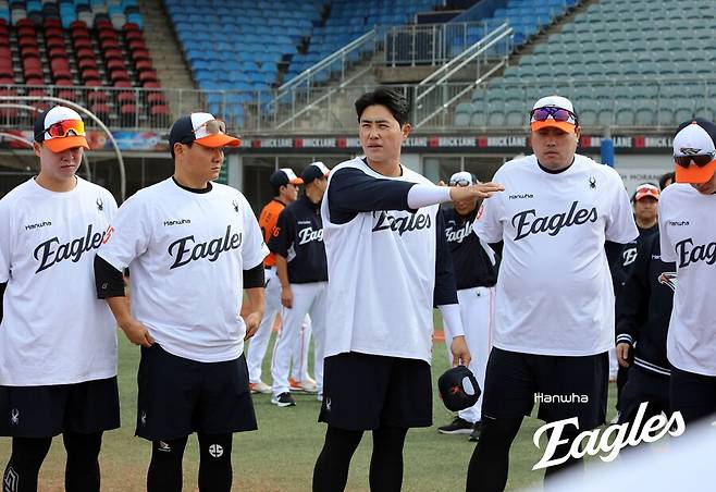 ▲ 채은성은 젊은 선수들이 성장하면서 팀 내 경쟁 구도가 형성되고, 그것이 팀을 강하게 할 수 있을 것이라 믿는다 ⓒ한화이글스