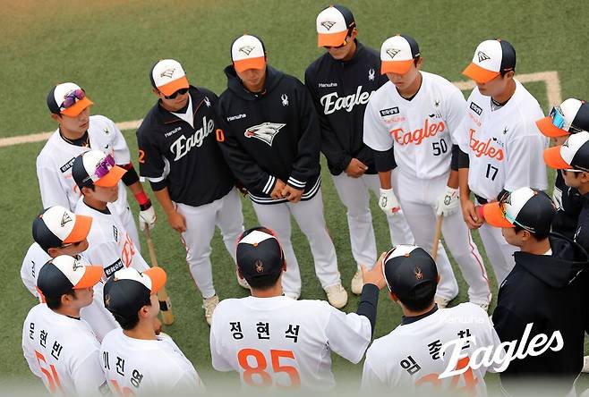 ▲ 올 시즌 여러 방면에서 큰 기대를 모으고 있는 한화는 반드시 포스트시즌에 진출해 강팀의 교두보를 만들어간다는 각오다 ⓒ한화이글스