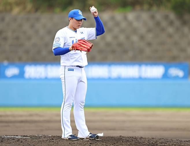삼성 라이온즈 투수 배찬승. /사진=삼성 라이온즈 제공