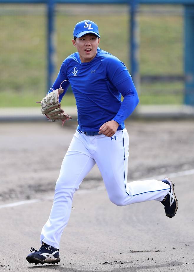 삼성 라이온즈 투수 배찬승. /사진=삼성 라이온즈 제공