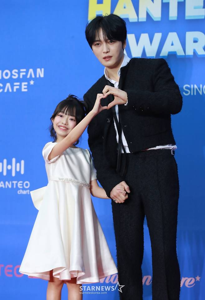 김재중-오지율 '다정하게 손하트'[★포토]