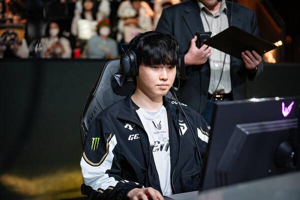 '쵸비' 정지훈. ⓒLCK