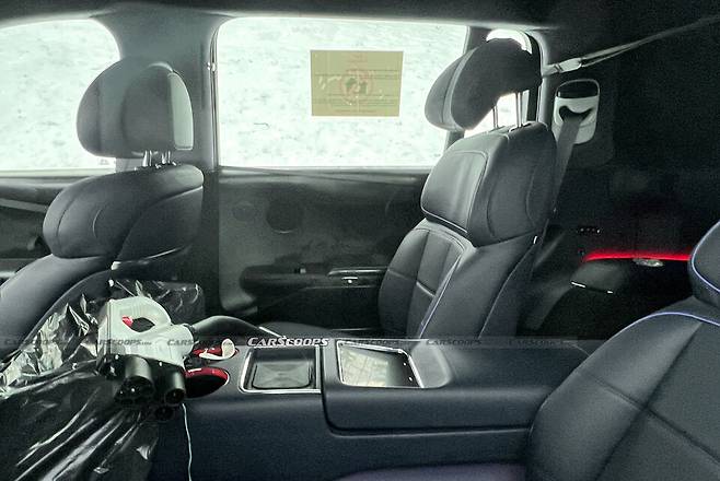 제네시스 'GV90' 테스트카 (출처 : Carscoops)