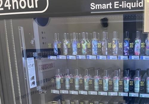 액상형 전자담배 자동판매기. [자료:연합뉴스]