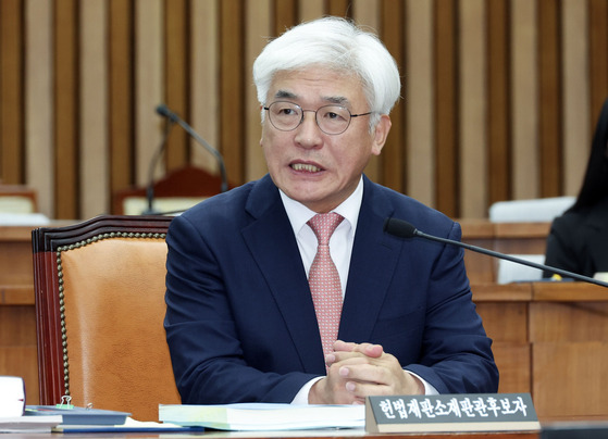 마은혁 헌법재판관 후보자. 김성룡 기자