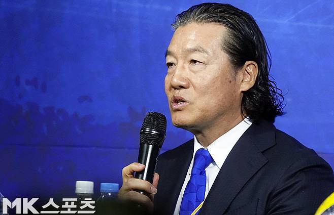 울산 HD 김판곤 감독. 사진=이근승 기자