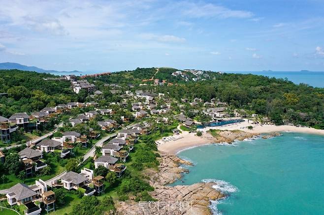 코사무이 리츠칼튼 리조트 전경/사진-코코사무이