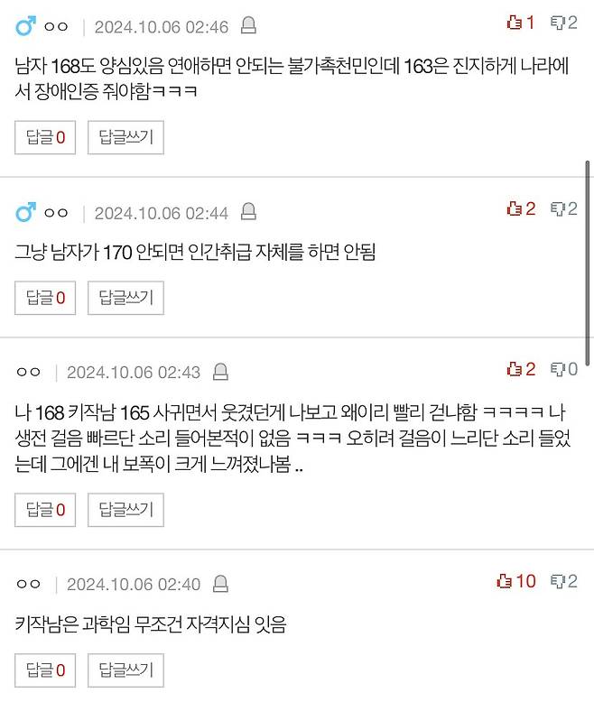 AED2108F-0090-49F8-80F7-653CEC28AFA0.jpg 키작남 남친을 둔 여자의 결혼을 말리는 여초사이트.jpg