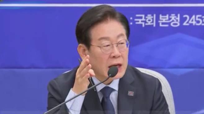 이재명 더불어민주당 대표 (SBS 캡처)