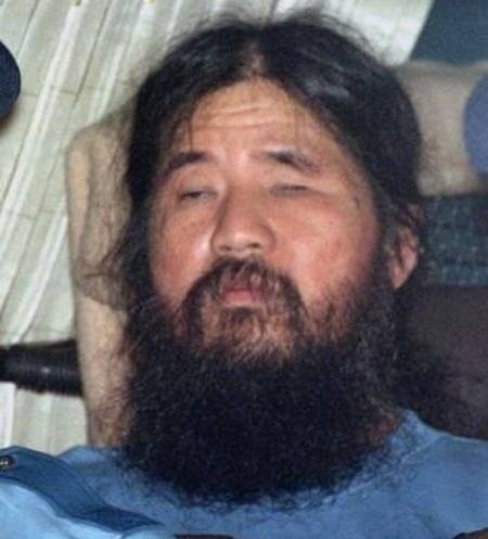 일본 지하철 사린가스 테러 일으킨 옴진리교 교주 아사하라 쇼코. 연합뉴스