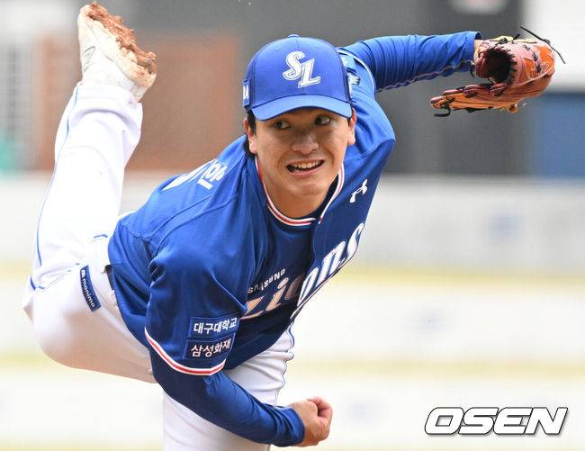 [OSEN=조은정 기자] 삼성 이재희. 2023.04.15 /cej@osen.co.kr