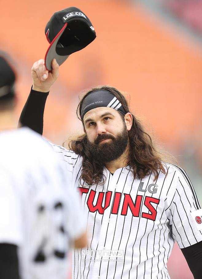 ▲ LG 트윈스에서 6년간 활약하며 통산 73승을 따낸 케이시 켈리. ⓒ곽혜미 기자