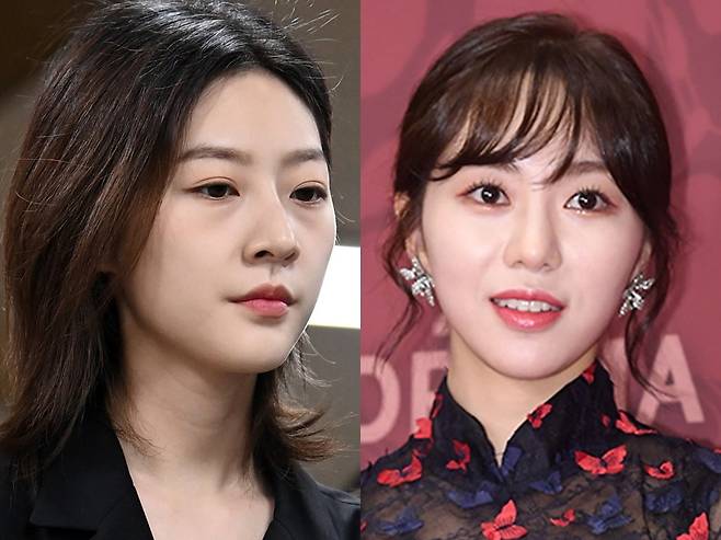 왼쪽부터 배우 김새론, 권민아 / 사진=한경DB