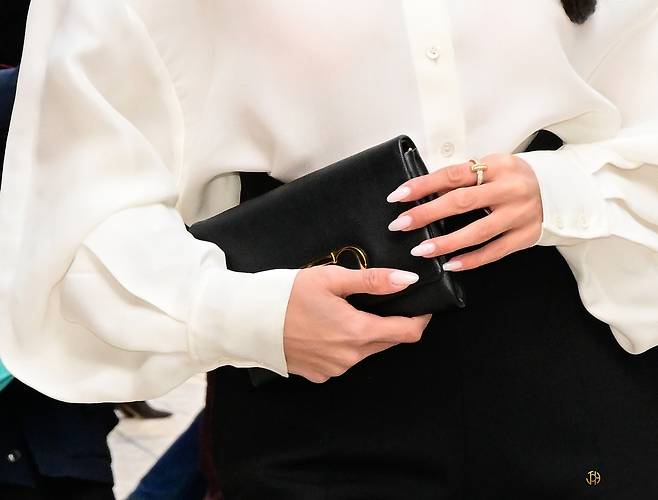 A model poses during a fashion show in New York. (Getty Images)