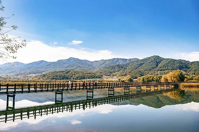 한반도섬 산책로