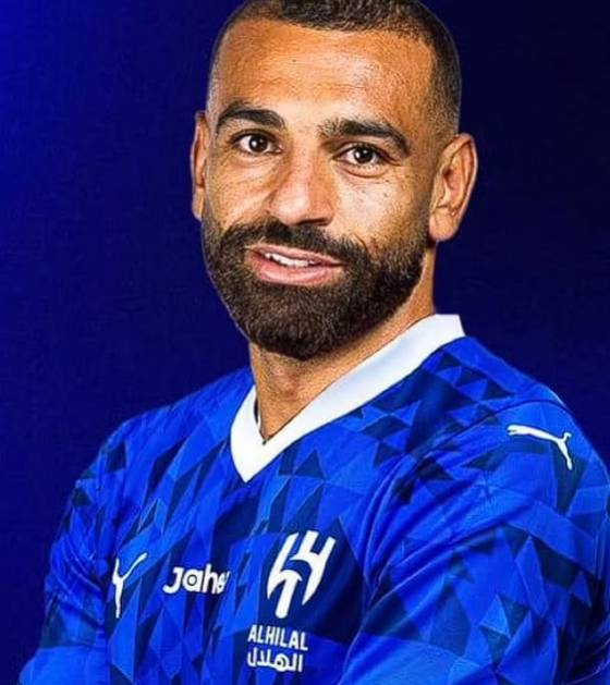 모하메드 살라 알 힐랄(사우디아라비아) 유니폼 합성 사진. /사진=영국 데일리 메일 갈무리