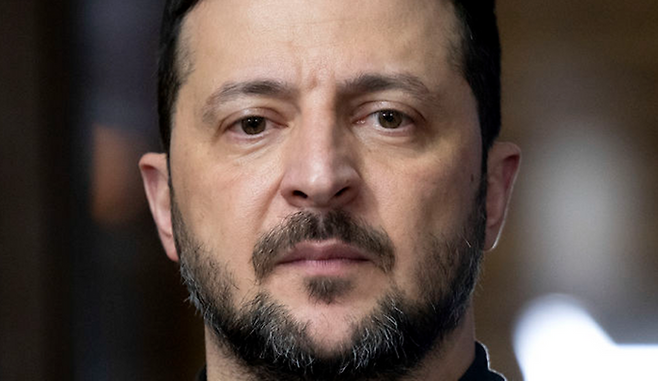 지난 15일 독일뮌헨안보회의에 참석 중인 볼로디미르 젤렌스키 우크라이나 대통령. ⓒAP/뉴시스