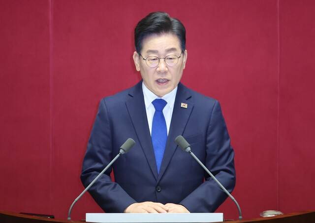 이재명 더불어민주당 대표. 한겨레 자료사진