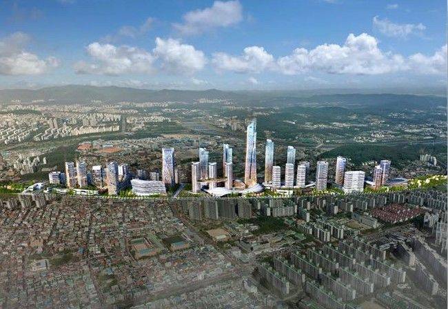 [대전=뉴시스] 대전 조차장 부지개발조감도. *재판매 및 DB 금지