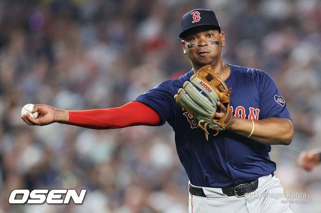 [사진] 보스턴 라파엘 데버스. ⓒGettyimages(무단전재 및 재배포 금지)