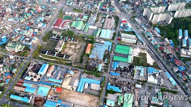 춘천 후평산단 [춘천시 제공.재판매 및 DB 금지]
