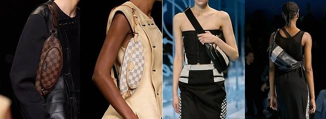 루이비통과 디올이 선보인 힙색. (사진=루이비통, 디올)