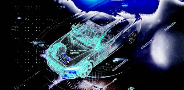 DN오토모티브가 생산하는 차량용 배터리 이미지. DN오토모티브 제공