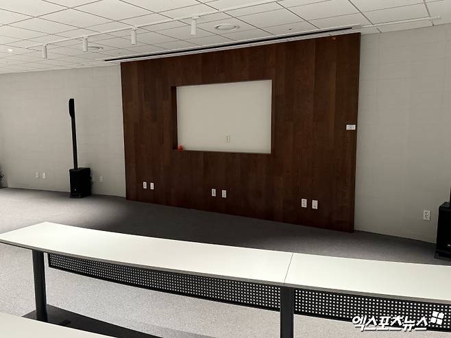 인터뷰실의 모습. 엑스포츠뉴스DB