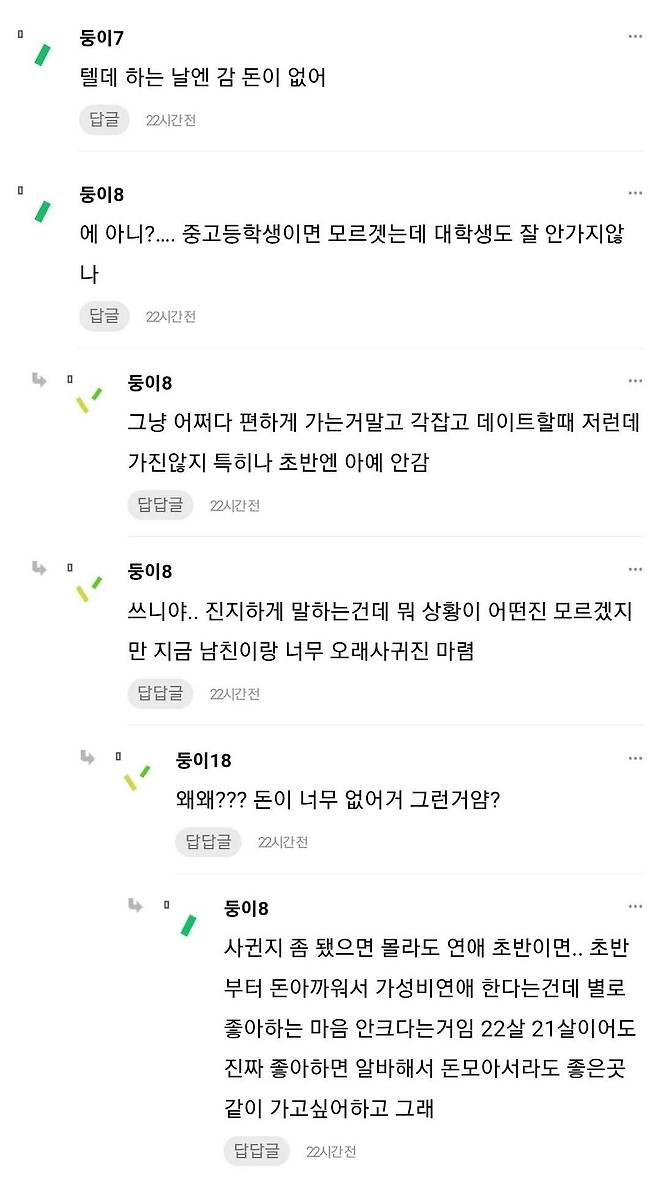 데이트할 때 맥도날드, 김밥천국 이런데 가?