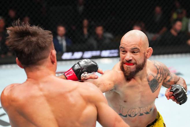 UFC 데뷔 후 3연속 KO승을 이어가는 제앙 실바. 사진=UFC