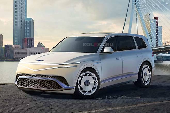 제네시스 GV90 예상도