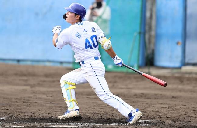 삼성 함수호. /사진=삼성 라이온즈 제공