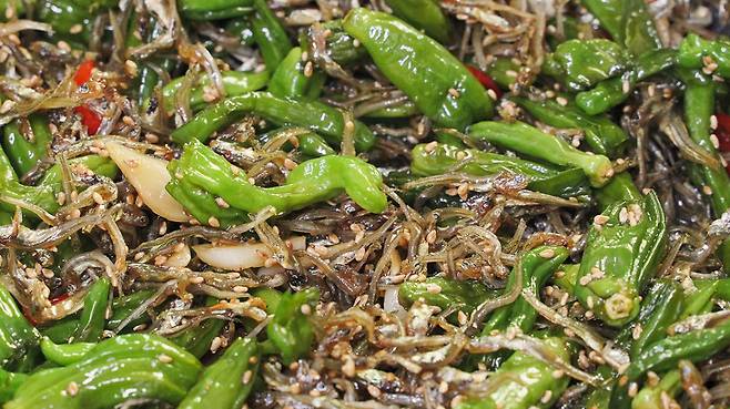 꽈리고추 멸치볶음 레시피