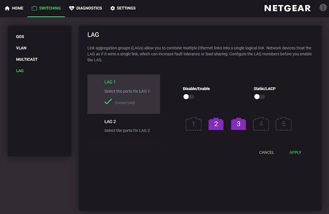 복수의 연결을 조합해 대역폭을 높이는 링크 어그리게이션(Link Aggregation) 기능도 지원한다 / 출처=IT동아