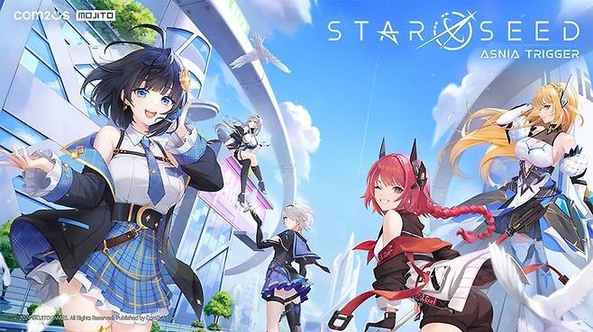 컴투스가 배급한 서브컬처 역할수행게임(RPG) ‘스타시드: 아스니아 트리거’. [사진 = 컴투스]